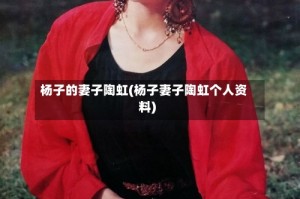 杨子的妻子陶虹(杨子妻子陶虹个人资料)