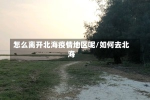 怎么离开北海疫情地区呢/如何去北海