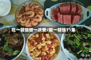 吃一顿饭做一次爱/做一顿饭71集