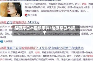 赵薇穿日本国旗事件/赵薇穿日本旗子