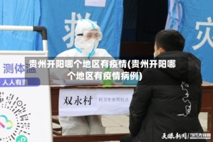贵州开阳哪个地区有疫情(贵州开阳哪个地区有疫情病例)