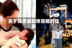 关于陈思诚和佟丽娅的信息