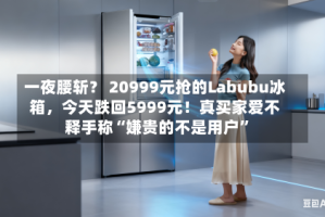 一夜腰斩？ 20999元抢的Labubu冰箱，今天跌回5999元！真买家爱不释手称“嫌贵的不是用户”