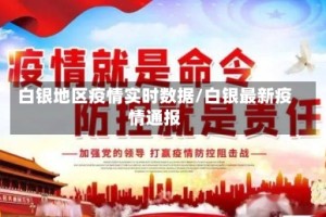 白银地区疫情实时数据/白银最新疫情通报