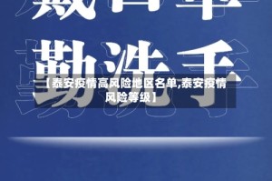 【泰安疫情高风险地区名单,泰安疫情风险等级】