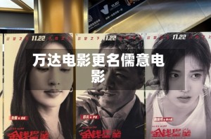 万达电影更名儒意电影