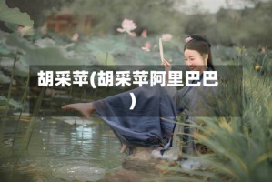 胡采苹(胡采苹阿里巴巴)