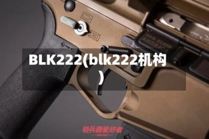 BLK222(blk222机构)