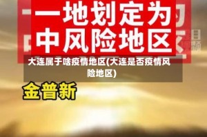 大连属于啥疫情地区(大连是否疫情风险地区)