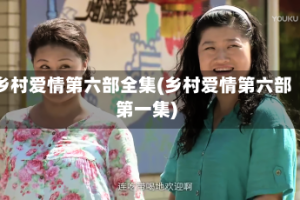乡村爱情第六部全集(乡村爱情第六部第一集)