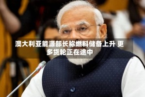 澳大利亚能源部长称燃料储备上升 更多货轮正在途中