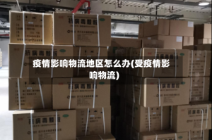 疫情影响物流地区怎么办(受疫情影响物流)