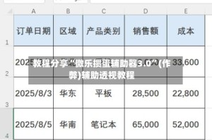 教程分享“微乐掼蛋辅助器3.0”(作弊)辅助透视教程