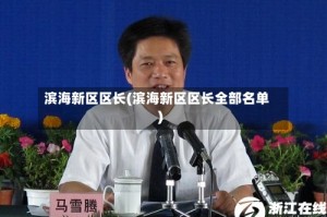 滨海新区区长(滨海新区区长全部名单)