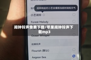 闹钟铃声免费下载/苹果闹钟铃声下载mp3