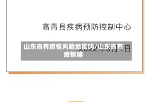 山东省有疫情风险地区吗/山东省有疫情嘛