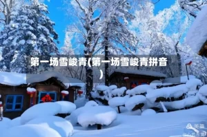 第一场雪峻青(第一场雪峻青拼音)