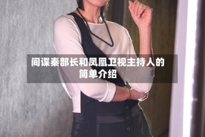 间谍秦部长和凤凰卫视主持人的简单介绍