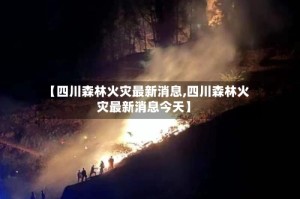 【四川森林火灾最新消息,四川森林火灾最新消息今天】