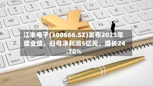 江丰电子(300666.SZ)发布2025年度业绩	，归母净利润5亿元，增长24.70%-第1张图片