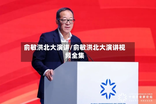 俞敏洪北大演讲/俞敏洪北大演讲视频全集-第2张图片