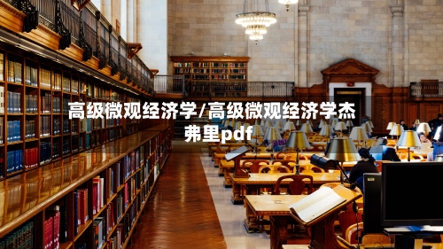 高级微观经济学/高级微观经济学杰弗里pdf-第2张图片