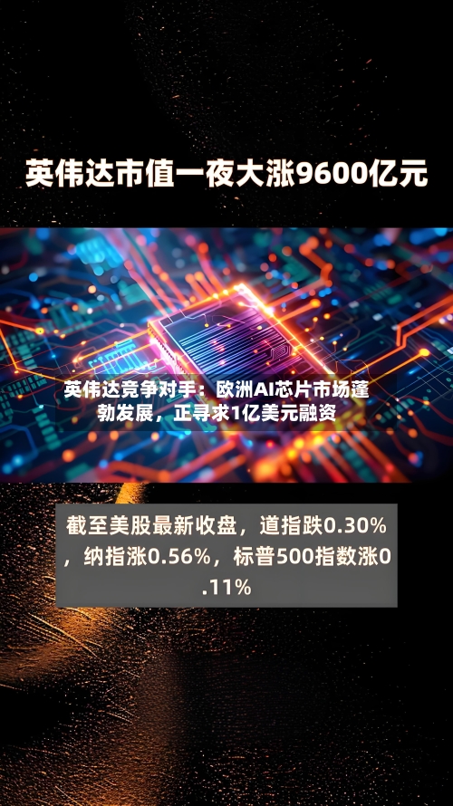 英伟达竞争对手：欧洲AI芯片市场蓬勃发展	，正寻求1亿美元融资-第1张图片