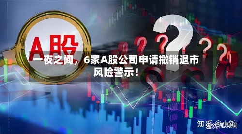 一夜之间	，6家A股公司申请撤销退市风险警示！-第3张图片