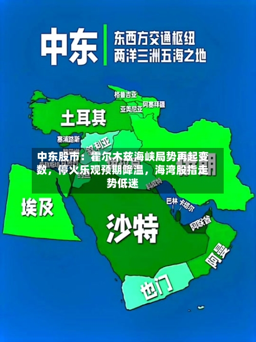 中东股市：霍尔木兹海峡局势再起变数，停火乐观预期降温	，海湾股指走势低迷-第1张图片