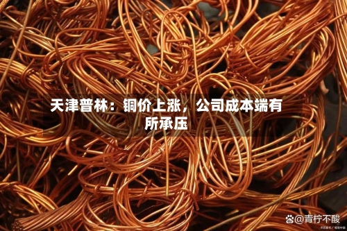 天津普林：铜价上涨，公司成本端有所承压-第1张图片