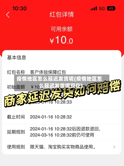 疫情地区怎么延迟发货呢(疫情地区怎么延迟发货呢现在)-第3张图片