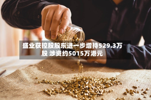 盛业获控股股东进一步增持529.3万股 涉资约5015万港元-第2张图片