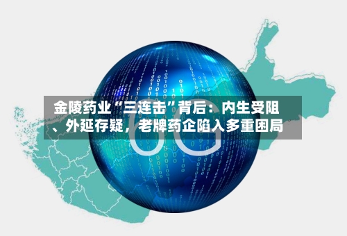 金陵药业“三连击”背后：内生受阻、外延存疑，老牌药企陷入多重困局-第1张图片