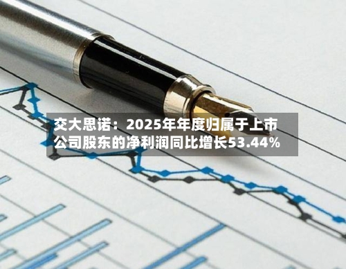 交大思诺：2025年年度归属于上市公司股东的净利润同比增长53.44%-第1张图片