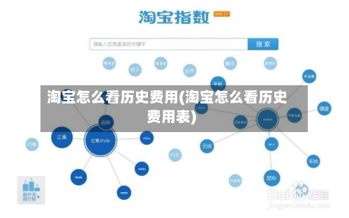 淘宝怎么看历史费用(淘宝怎么看历史费用表)-第1张图片