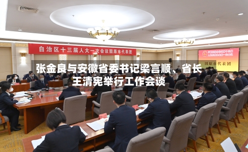 张金良与安徽省委书记梁言顺、省长王清宪举行工作会谈-第1张图片