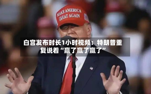 白宫发布时长1小时视频：特朗普重复说着“赢了赢了赢了”-第2张图片