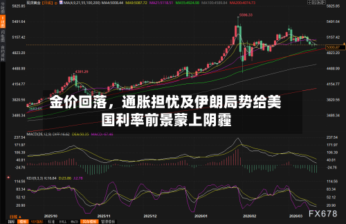 金价回落	，通胀担忧及伊朗局势给美国利率前景蒙上阴霾-第2张图片