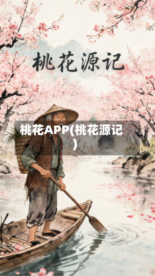 桃花APP(桃花源记)-第1张图片