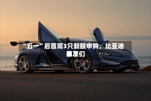 “五一”后首周3只新股申购，比亚迪朋友们来了-第2张图片