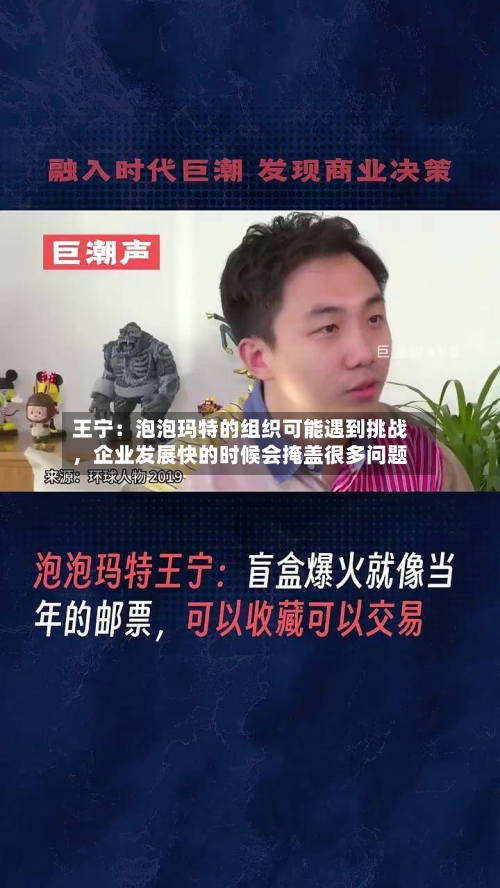 王宁：泡泡玛特的组织可能遇到挑战，企业发展快的时候会掩盖很多问题-第1张图片