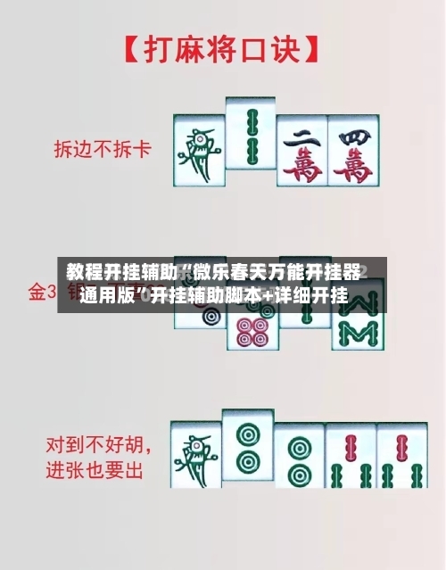 教程开挂辅助“微乐春天万能开挂器通用版	”开挂辅助脚本+详细开挂-第2张图片