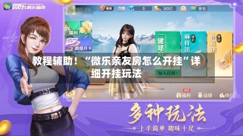 教程辅助！“微乐亲友房怎么开挂”详细开挂玩法-第3张图片
