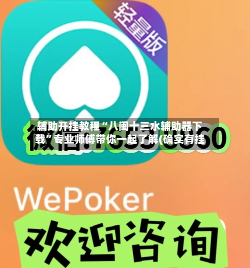 辅助开挂教程“八闽十三水辅助器下载”专业师傅带你一起了解(确实有挂-第3张图片