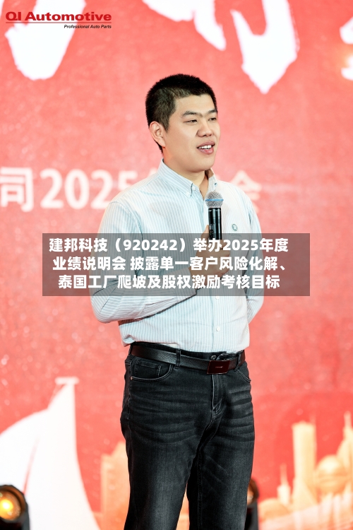 建邦科技（920242）举办2025年度业绩说明会 披露单一客户风险化解	、泰国工厂爬坡及股权激励考核目标-第3张图片