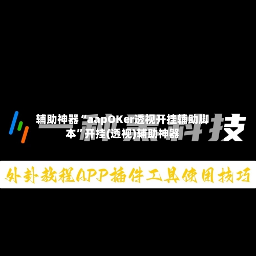 辅助神器“aapOKer透视开挂辅助脚本	”开挂(透视)辅助神器-第3张图片