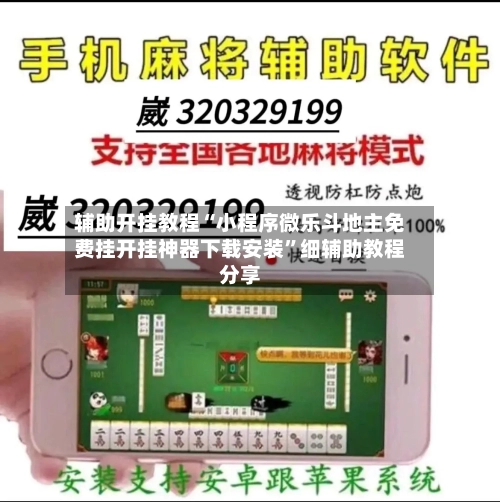 辅助开挂教程“小程序微乐斗地主免费挂开挂神器下载安装”细辅助教程分享-第3张图片