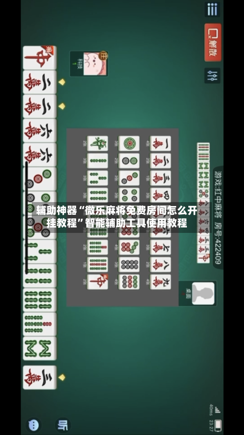 辅助神器“微乐麻将免费房间怎么开挂教程”智能辅助工具使用教程-第3张图片