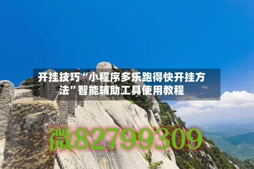 开挂技巧“小程序多乐跑得快开挂方法”智能辅助工具使用教程-第2张图片