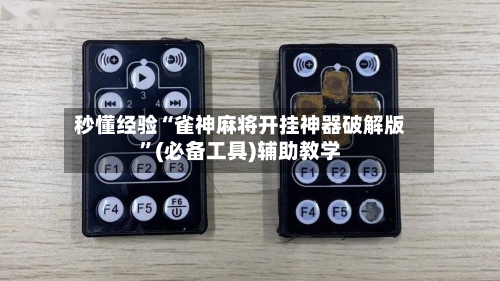 秒懂经验“雀神麻将开挂神器破解版”(必备工具)辅助教学-第1张图片